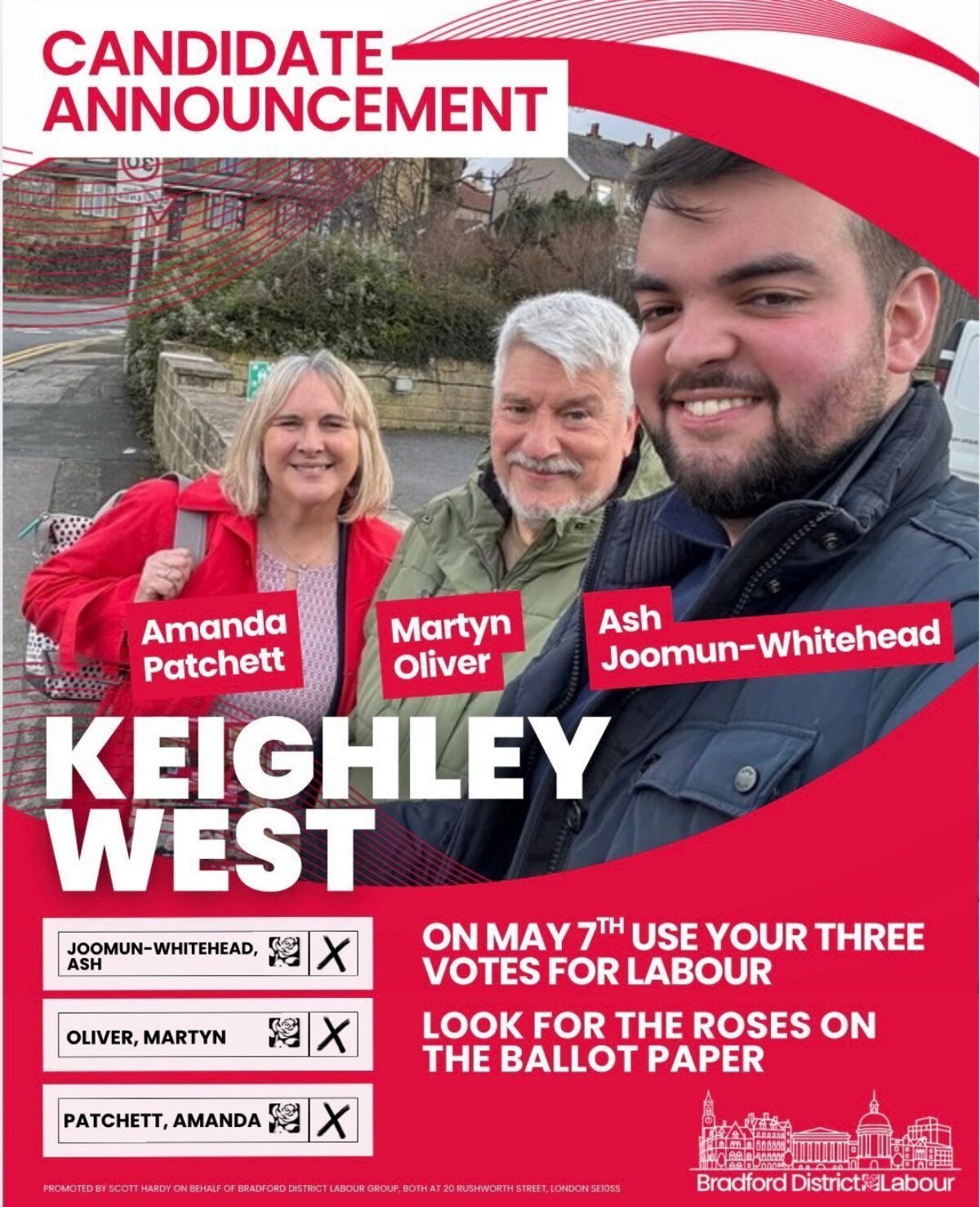 Keighley West Candidates