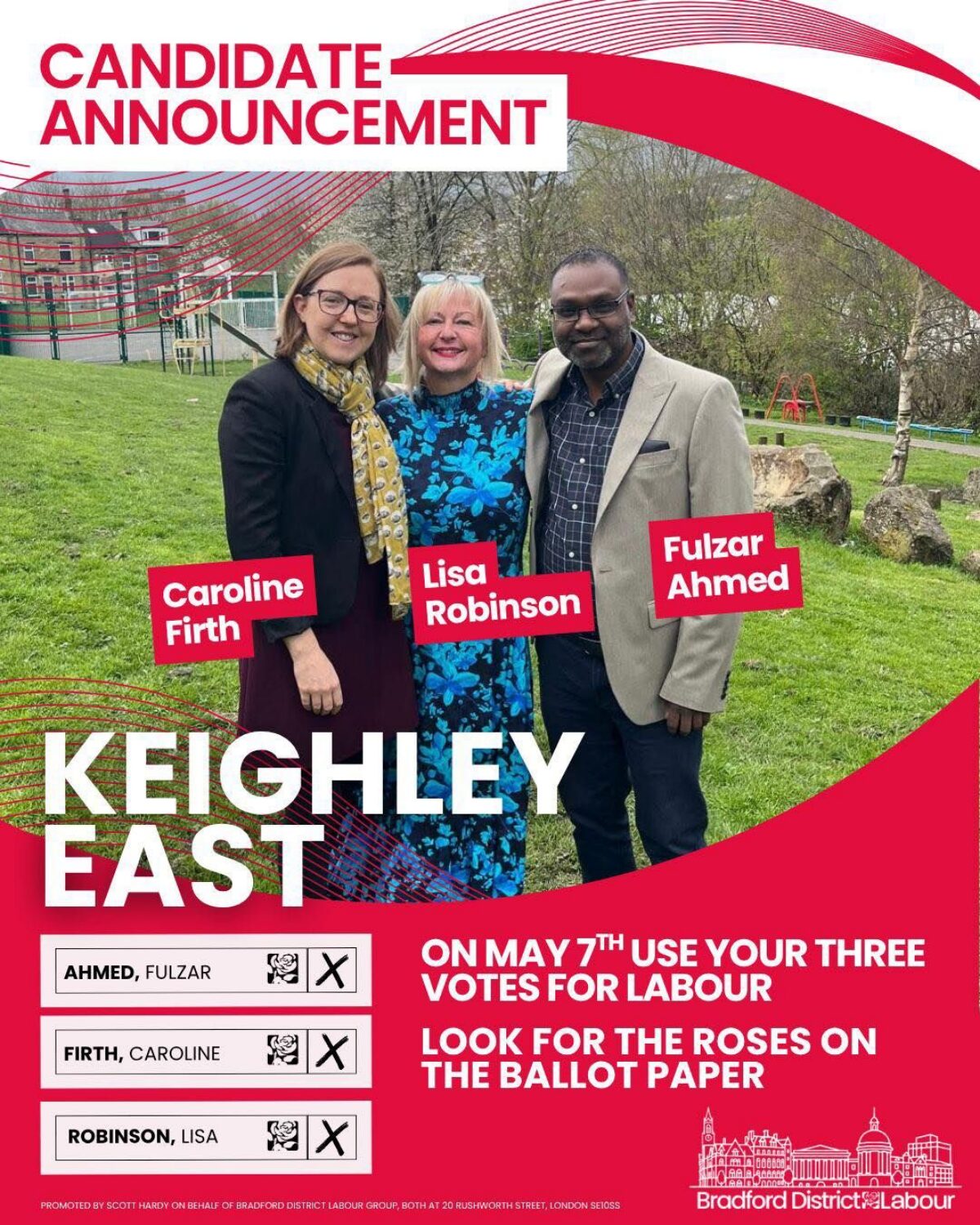 Keighley East Candidates
