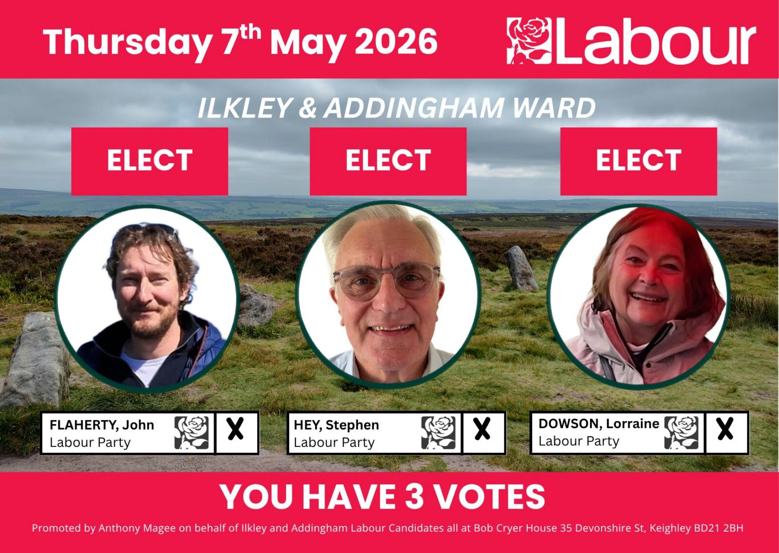 Ilkley and Addingham Candidates