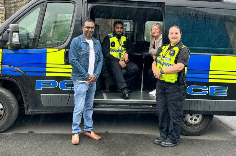 Hainworth Wood Community Centre’s emergency services day