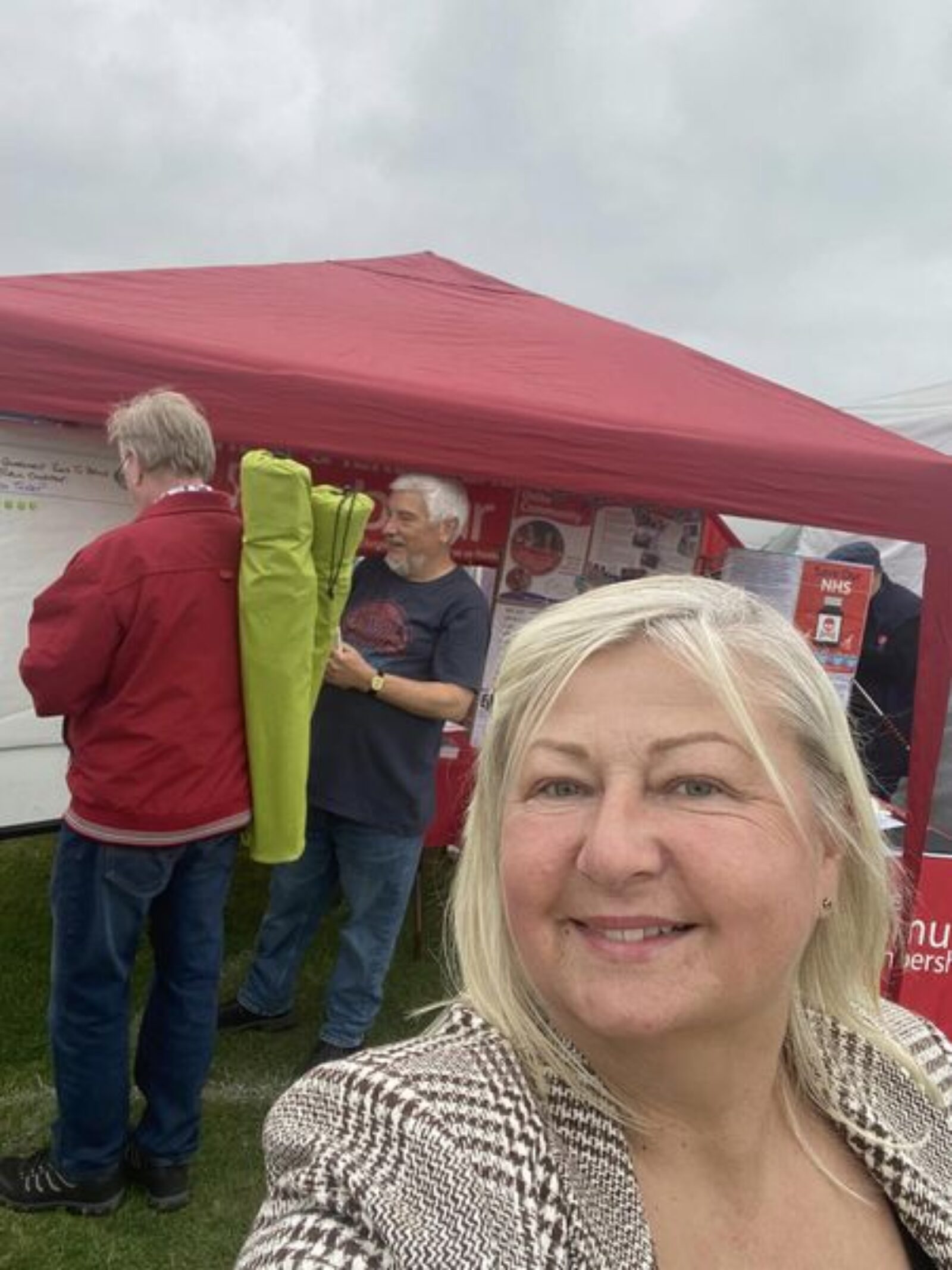 Cllr Lisa Robinson at the Keighley Show