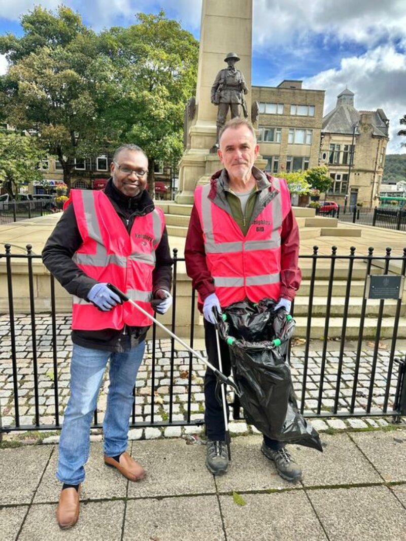 Litter Picking in the Town Centre