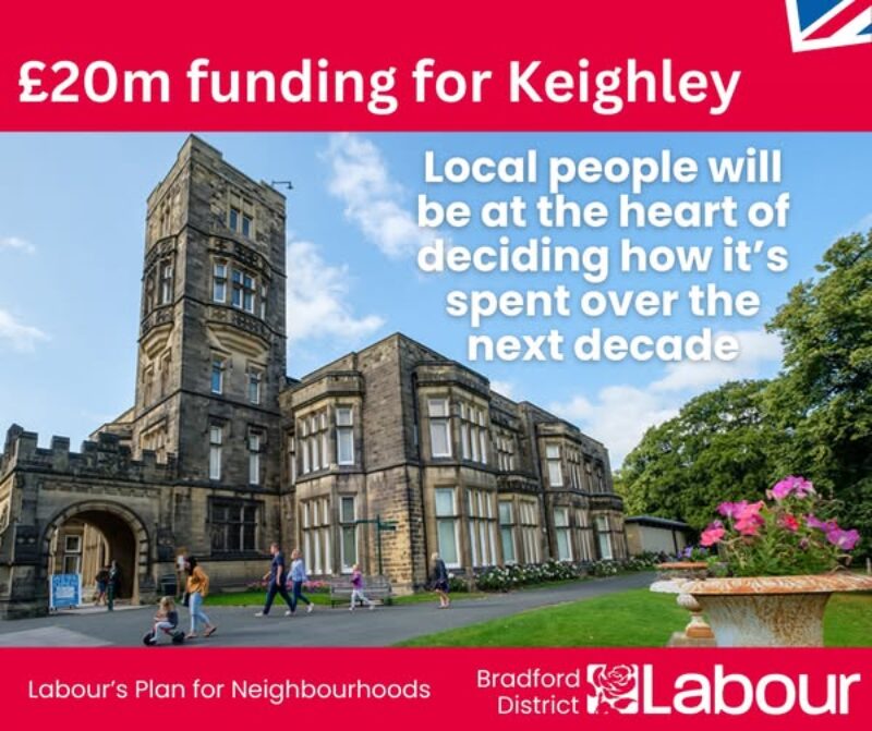 £20m funding for Keighley